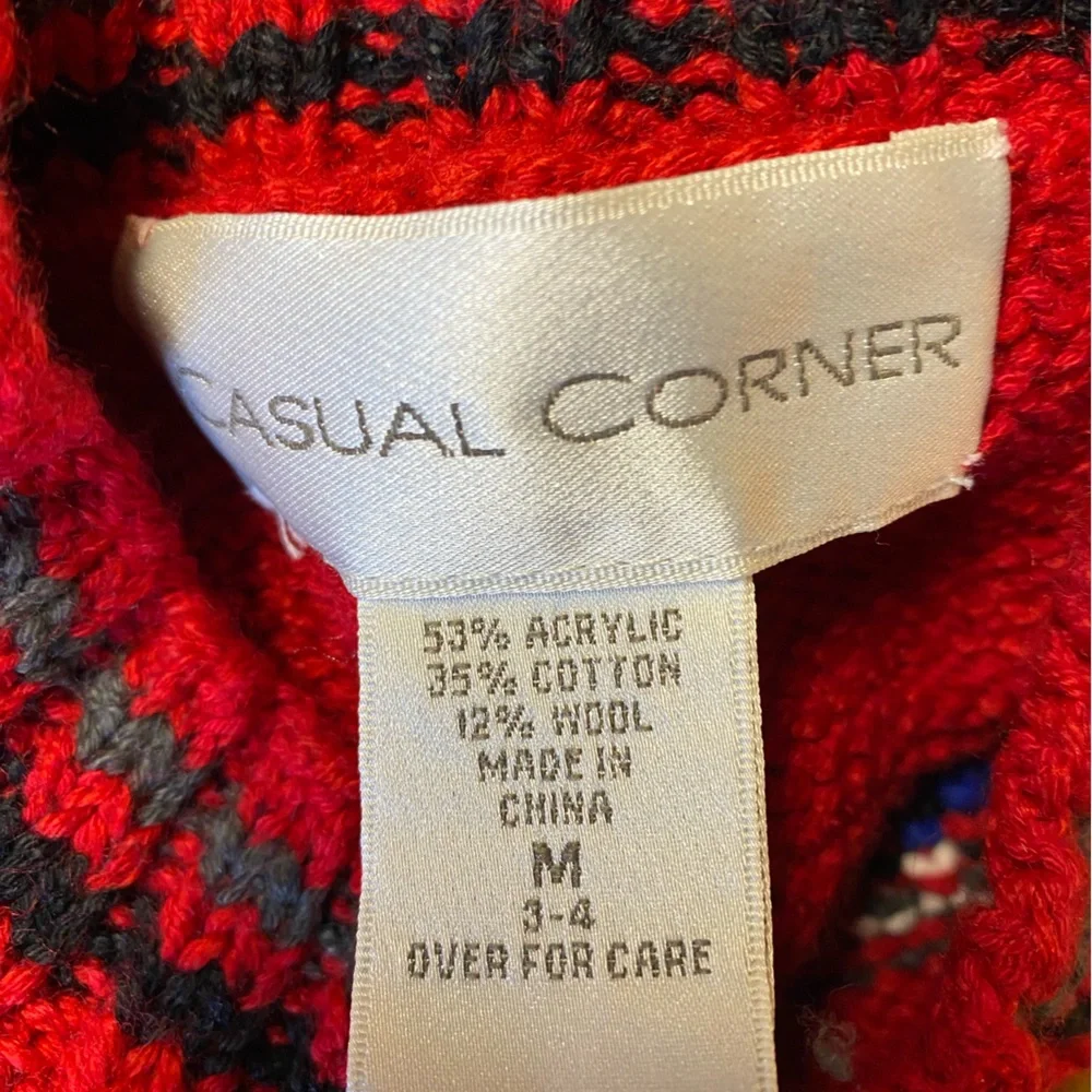 NWT Little Boys Holiday Snowflake Sweater SZ M (3-4)